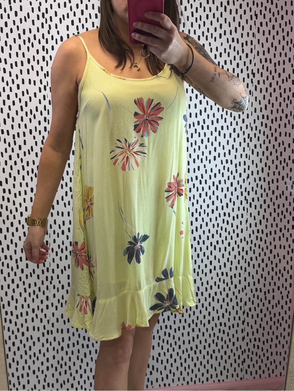 O'NEILL Alzalea Women's Floral Print Swing Dress size medium